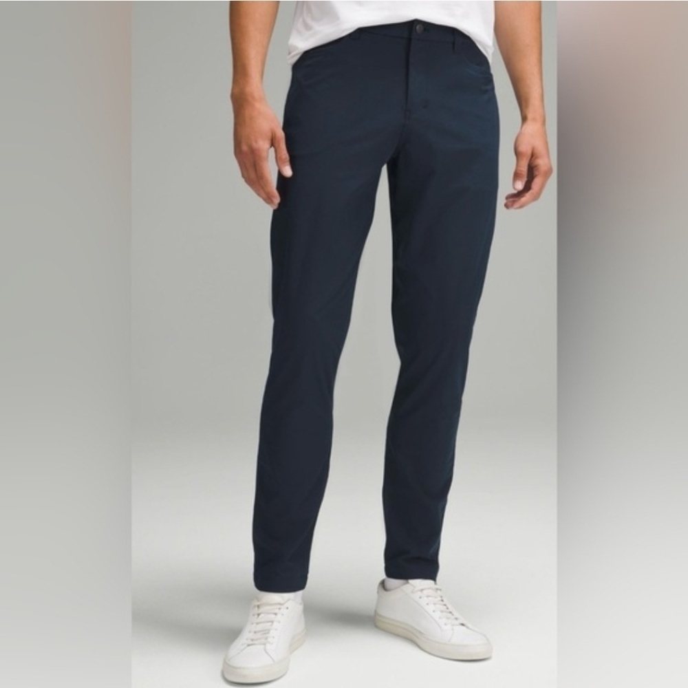 Lululemon Mens Abc Pants Size 29 Navy Blue